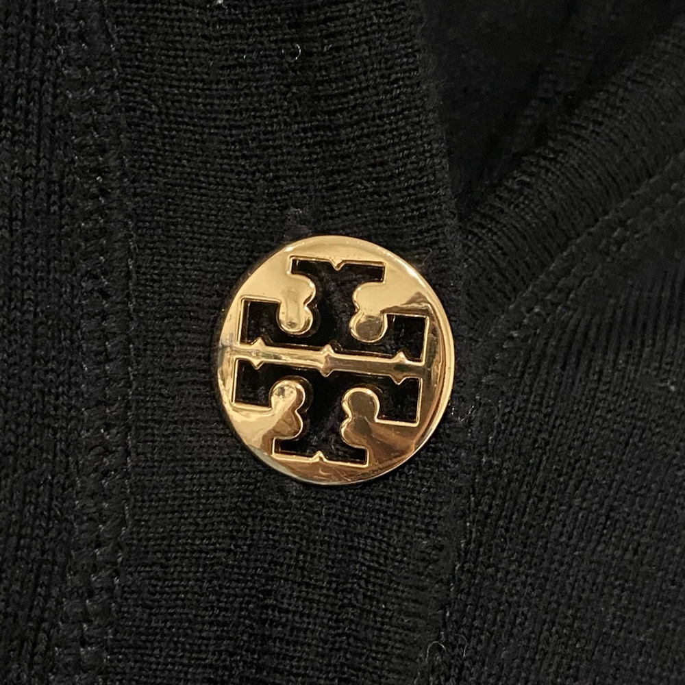 Tory Burch - Simone Button-Front Wool Cardigan - image 3